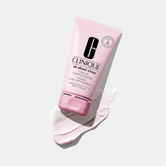 Clinique Rinse Off Foaming Cleanser 5oz - Picture 2 of 3
